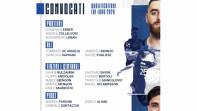 Convocatoria de Italia para enfrentarse a los Hispanos el 6 de noviembre