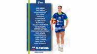Plantilla Eslovenia femenino - Europeo balonmano femenino 2024