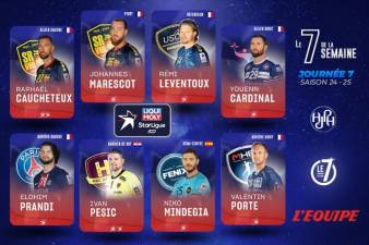 Niko Mindegia entra en el equipo de la semana de la Starligue francesa