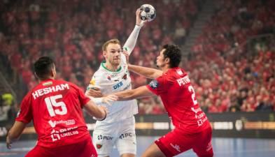 Histórico Mathias Gidsel. 18 goles ante Flensburg, máximo goleador de la Bundesliga y top-2 de la historia
