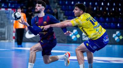 Petar Cikusa guía al Barça en su victoria ante Tubos Aranda Villa de Aranda