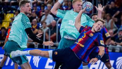 El Barça recibe a Dinamo de Bucarest con la baja de Viktor Hallgrimsson