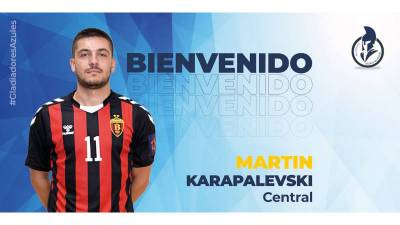 Recoletas Atletico Valladolid ficha al central Martin Karapalevski hasta 2026