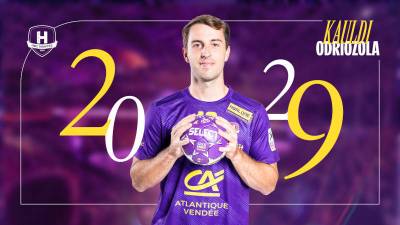 HBC Nantes blinda a Kauldi Odriozola hasta 2029