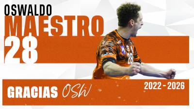 Oswaldo Maestro, cuarta baja de Bathco Torrelavega