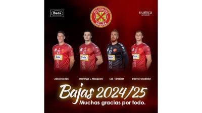 Bada Huesca anuncia cuatro bajas para la temporada 24/25