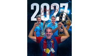 Antonio Carlos Ortega amplia su contrato con el Barça hasta 2027