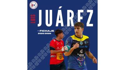 BM Logroño La Rioja ficha al joven central Luis Juarez