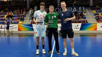 Pablo Urdangarin, MVP y máximo goleador del Mundial Universitario Antequera 2024