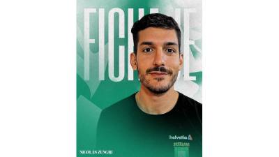 Helvetia Anaitasuna presenta el fichaje de Nicolas Zungri para la 24/25