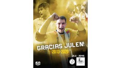 El Kielce homenajeará a Julen Aginagalde el 21 de noviembre ante Pick Szeged