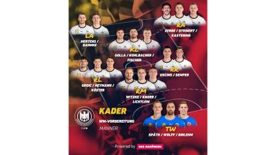 Gislason publica los 19 convocados de Alemania para preparar el Mundial 2025