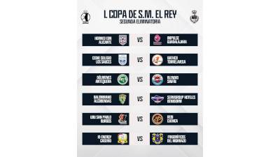La segunda ronda de la Copa del Rey 2025 se completa hoy con Los Dolmenes ya clasificado