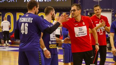 El seleccionador serbio Dalibor Cutura, un viejo conocido de Jordi Ribera