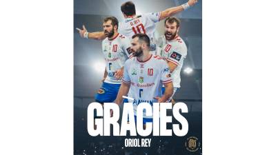 Fraikin Granollers confirma la baja de Oriol Rey para la 25/26