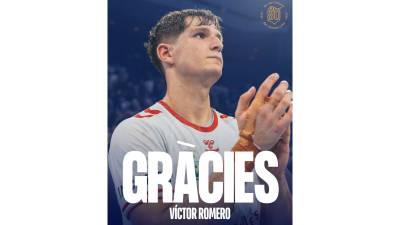 Fraikin Granollers anuncia la salida de Victor Romero, rumbo al Sporting de Lisboa