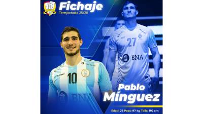Caserio Ciudad Real confirma a Pablo Minguez, y tiene otros dos fichajes cerrados
