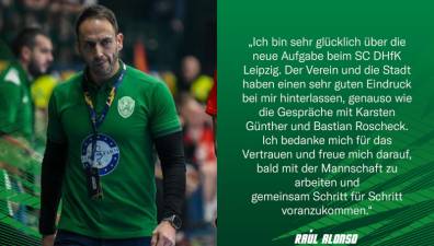 Raúl Alonso vuelve a la Bundesliga para entrenar al SC DHfK Leipzig