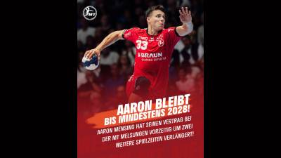 MT Melsungen blinda a Aaron Mensing hasta 2028