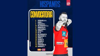 Natan Suarez y Victor Romero, novedades de los Hispanos ante Noruega