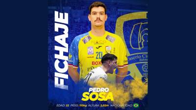 Caserio Ciudad Real oficializa el fichaje de Pedro Sosa Daitx