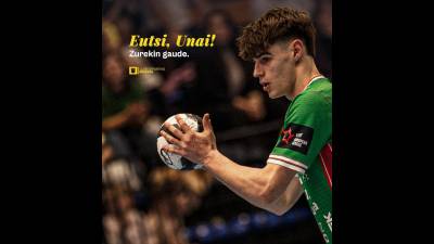 Irudek Bidasoa Irun confirma la grave lesión de Unai Barreto