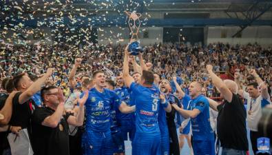 Oriol Rey, campéon de la EHF European Cup con el GRK Ohrid