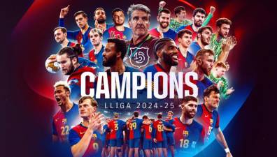 A la tercera, el Barça se proclama campeón de la Liga Plenitude Asobal 24/25