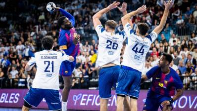 Solvente victoria del Barça en el derbi ante Granollers