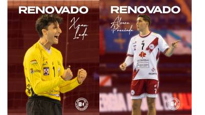 Xoan Ledo y Alvaro Preciado renuevan con Dicorpebal Logroño hasta 2027