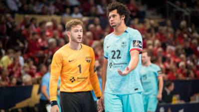 Gran victoria del Barça en Veszprem con un Perez de Vargas decisivo