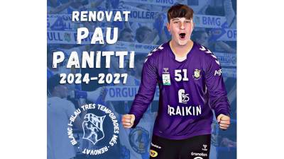 Fraikin Granollers blinda a Pau Panitti hasta 2027