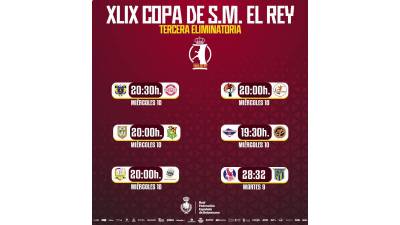 La Copa del Rey decide hoy sus últimos 5 clasificados para la Fase Final