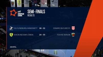 Sin opción para Dinamo de Bucarest. Flensburg y Füchse Berlin jugarán la final