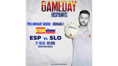 España inicia ante Eslovenia la competición masculina en los Juegos Olímpicos de Paris 2024