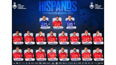Jordi Ribera publica los 19 convocados de España para preparar el Mundial 2025