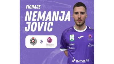 Impulse Guadalajara se refuerza con el lateral serbio Nemanja Jovic