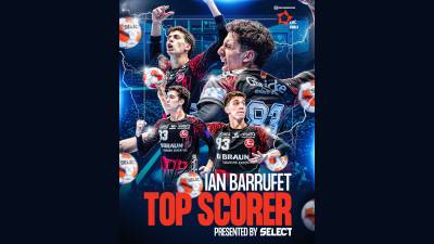 Ian Barrufet, maximo goleador de la EHF European League 24/25
