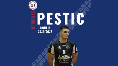 BM Logroño oficializa el fichaje de Nemanja Pestic hasta 2027