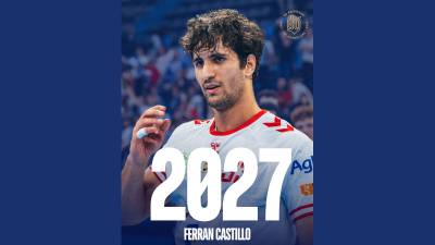 Ferran Castillo amplia su contrato con Fraikin Granollers hasta 2027