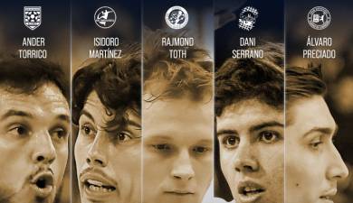 La Liga Asobal presenta sus candidatos a mejor central y laterales de la 25/26