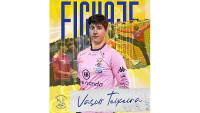 Tubos Aranda Villa de Aranda ficha a al portero luso Vasco Teixeira hasta 2027