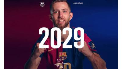 Aleix Gómez renueva con el Barça hasta 2029