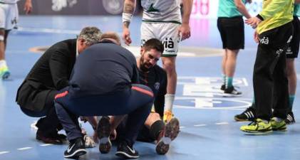 Nikola Karabatic seis semanas de baja por lesion. Peligran los cuartos de Champions League