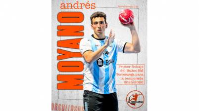 Bathco Torrelavega confirma el fichaje de Andrés Moyano para la 25/26