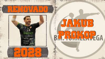 Jakub Prokop renueva con Bathco Torrelavega hasta 2028