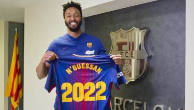 El Barcelona renueva a Timothey N'Guessan hasta 2022