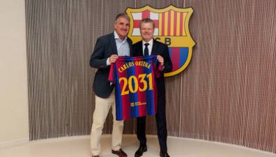 El Barça renueva a Carlos Ortega hasta 2031