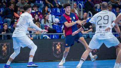 Miguel Angel Martín Duque entra en la convocatoria del Barça para recibir al HBC Nantes