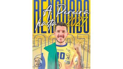 Arthur Pereira renueva hasta 2027 con Tubos Aranda Villa de Aranda